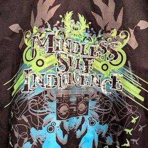 Vintage Dickies Mindless Self Indulgence Men's Work Shirt size Small